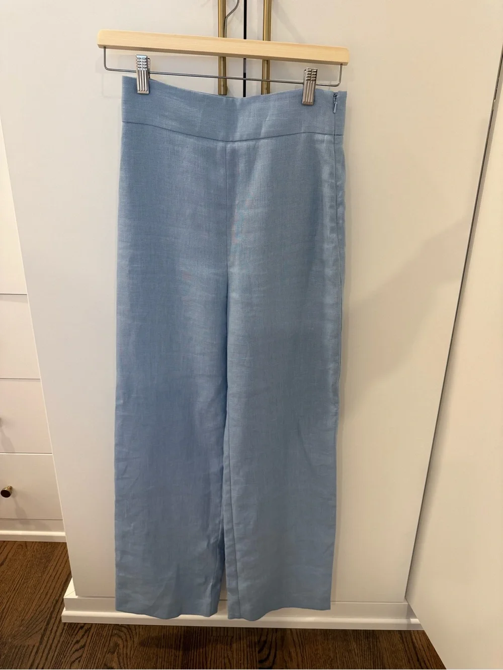 Sezane Fausto Trousers Light Blue - Size 2